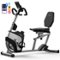HARISON - Magnetic Recumbent Exercise Bike, Recumbent bikes for Adult and Seniors (BBB50) - Black-Front_Standard