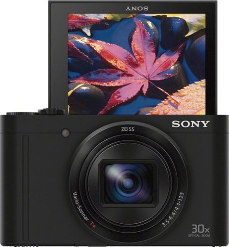 Sony DSC WX500 18.2 Megapixel Digital Camera Black DSCWX500/B