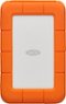 LaCie - Rugged 1TB External USB 3.0/Thunderbolt Portable Hard Drive - Orange/Silver-Front_Standard