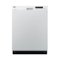 LG - 24" Built-In Dishwasher - Smooth White-Front_Standard