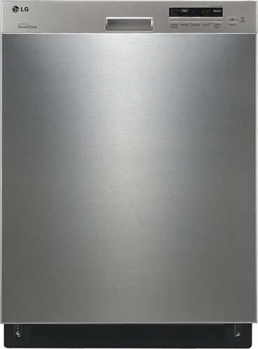  LG - 24&quot; Tall Tub Built-In Dishwasher with Stainless Steel Tub - Stainless steel