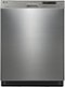LG - 24" Tall Tub Built-In Dishwasher with Stainless Steel Tub - Stainless steel-Front_Standard 