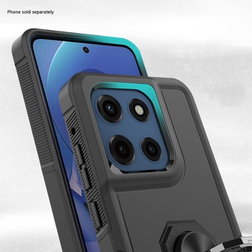 SaharaCase Raider Series Heavy Duty Case for Motorola G Stylus 5G (2025) - Scorpion Black GLOBAL SHIPPING