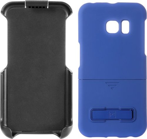  Platinum™ - Holster Case with Kickstand for Samsung Galaxy S6 edge Cell Phones - Victoria Blue