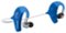 Denon - Exercise Freak Wireless Clip-On Headphones - Blue-Front_Standard
