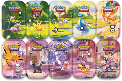 Pokémon - Trading Card Game: 30th Celebration Mini Tin (1 Mini Tin per Order) - Styles May Vary-Front_Standard 