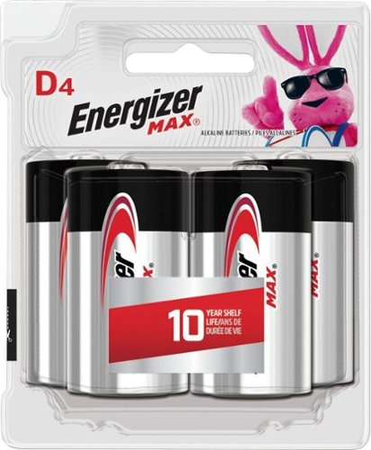  Energizer - MAX D Batteries (4-Pack)