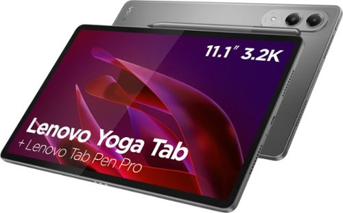 Lenovo Yoga Tab - 11.1 3.2K Tablet - 12GB RAM - 256GB UFS - with Keyboard + Pen - Luna Grey BUY IN AUSTRALIA