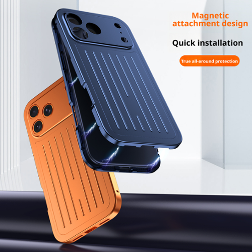 Dteck Full Body Case for Apple iPhone 17 Pro Max with Built in