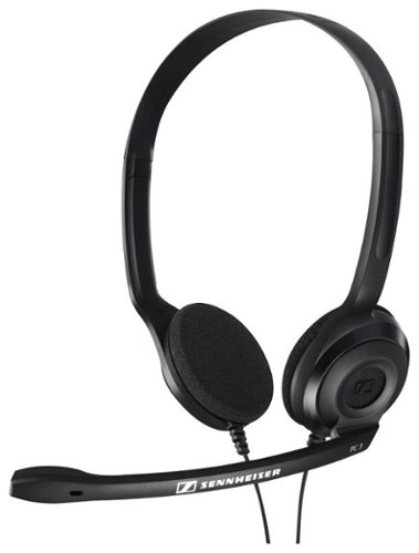  Sennheiser - PC 3 Chat Over-the-Ear Headset - Black