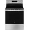 GE - 5.3 Cu. Ft. Freestanding Electric Range with Crisp Mode and Express Preheat - Stainless Steel-Front_Standard