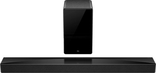 TCL - Q75H Q Class 5.1.2 Channel Soundbar with Dolby Atmos, Ray Danz Technology, and Wireless Subwoofer - Black