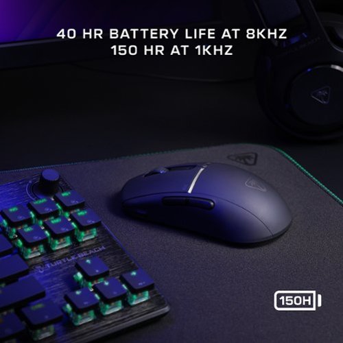 Turtle Beach Burst II Pro High-Performance Ultra-Lightweight Wireless Optical Esports Gaming Mouse for PC - Wireless - Black WORLDWIDE DELIVERY