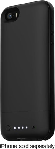  mophie - juice pack air Charging Case for Apple® iPhone® SE, 5s and 5 - Black
