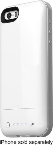  mophie - juice pack air Charging Case for Apple® iPhone® SE, 5s and 5 - White