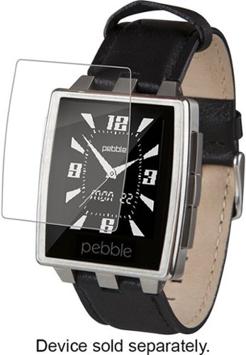  ZAGG - InvisibleShield High-Definition Screen for Pebble Steel - Clear