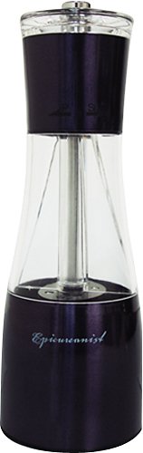  Epicureanist - Salt and Pepper Mill - Black/Clear