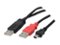 StarTech.com - USB2HABMY6 Black & Red USB Y Cable for External Hard Drive - USB A to mini B-Front_Standard