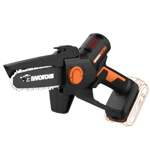 WORX - Nitro WG325.9 20V Power Share Brushless 5” Cordless Pruning Saw - Tool Only - Black
