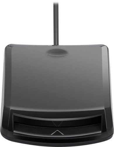  Belkin - USB Smart Card/CAC Reader - Black