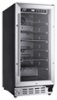 SPT - 33-Bottle Wine Cooler - Stainless Steel-Front_Standard