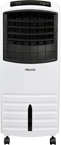 NewAir - 1000 CFM Portable Indoor/Outdoor Evaporative Air Cooling Fan - White