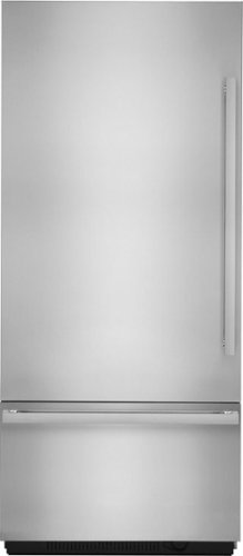 JennAir - 20.8 Cu. Ft. Bottom-Freezer Built-In Refrigerator - Custom Panel Ready