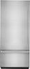 JennAir - 20.8 Cu. Ft. Bottom-Freezer Built-In Refrigerator - Custom Panel Ready-Front_Standard
