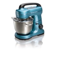 Hamilton Beach - Orbital 7-Speed Tilt-Head Stand Mixer - Blue
