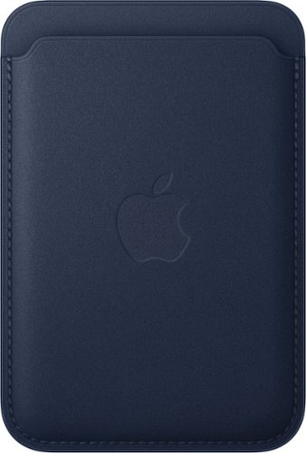 Apple - iPhone FineWoven Wallet with MagSafe - Deep Blue
