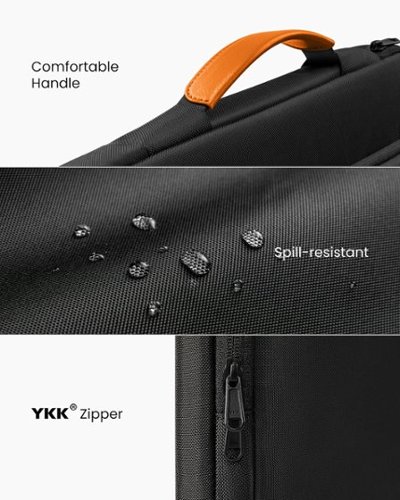 tomtoc Defender-A14 360° Protective Recycled Laptop Sleeve Bag Carry Case for 14-inch MacBook Pro M4/M3/M2/M1 Pro/Max 2024-2021 - Black BUY ONLINE