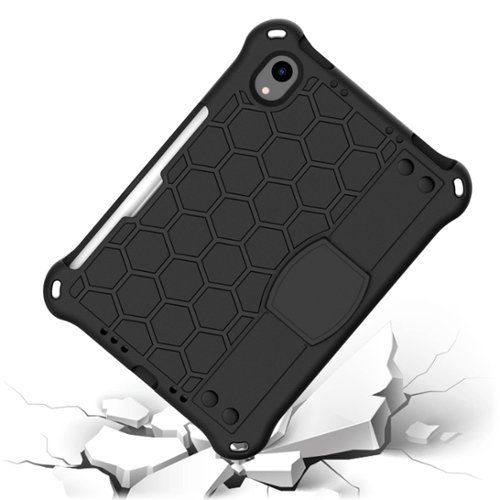 SaharaCase DualShock Series Case for Apple iPad mini (A17 Pro) and Apple iPad mini (6th Generation 2021) - Black GLOBAL SHIPPING