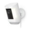 Spotlight Cam Pro, Plug-In with 2K Video and Ring Vision, LED Lights, Dual-Band Wifi, and 3D Motion Detection - White-Front_Standard