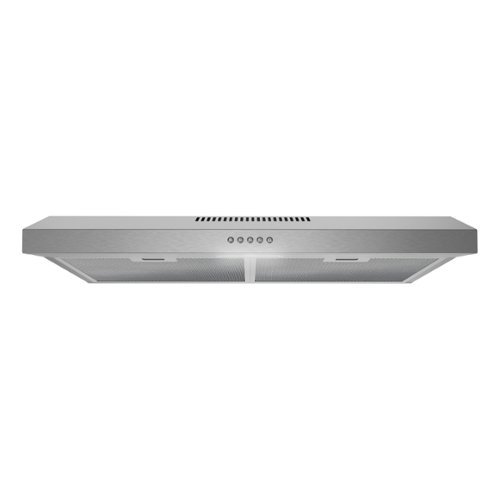 Streamline - 30 inches - Recirculating - Under cabinet Range Hood - Brushed Stainless Steel-Front_Standard 