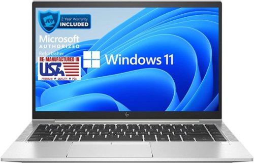 HP - EliteBook 845 G7 14" Refurbished Laptop - AMD Ryzen 5 Pro 4650U with 32GB Memory - AMD Radeon Graphics - 512GB SSD - Silver-Front_Standard 