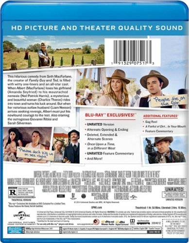 A Million Ways to Die in the West (Blu ray Unrated) [Blu ray