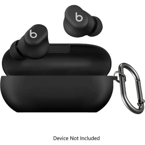 SaharaCase Venture Series Silicone Case for Beats Solo Buds Earbuds - Scorpion Black WORLDWIDE DELIVERY