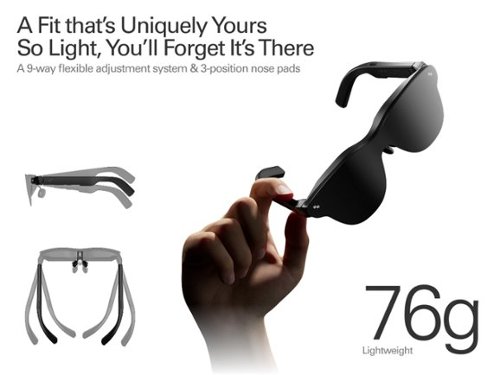 RayNeo Air 4 Pro AR/XR Smart Glasses with HDR10 Display - Black BUY IN AUSTRALIA