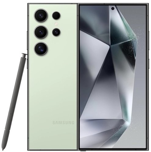 Samsung - Refurbished Excellent - Galaxy S24 Ultra 512GB S928U Unlocked - Titanium Green-Front_Standard 