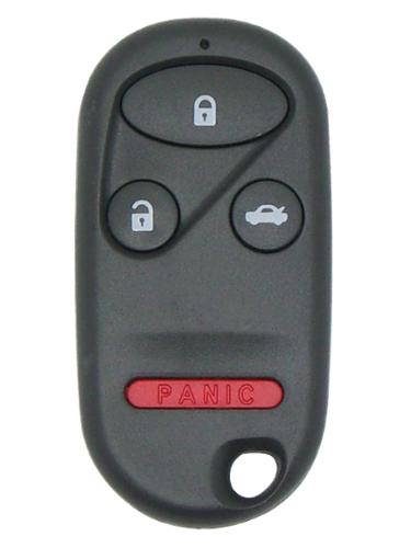 Car Keys Express - Honda Keyless Entry Remote - 4 Buttons (Lock, Unlock, Trunk, and Panic) - Black