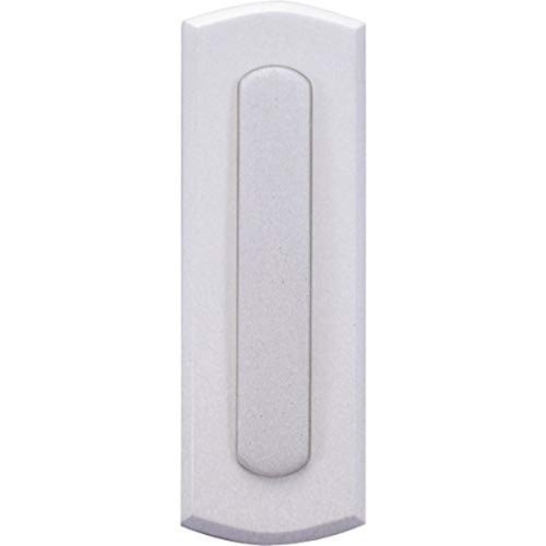 IQ America - Wireless Doorbell Pushbutton Replacement Colonial Style Non-lighted - White-Front_Standard 