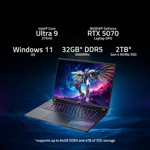 GIGABYTE AORUS ELITE 16 Gaming Laptop - 16 165Hz 2560x1600 WQXGA Intel Ultra 9 275HX - 2TB SSD - 32GB DDR5 RAM GeForce RTX 5070 - Gray Tide GLOBAL SHIPPING