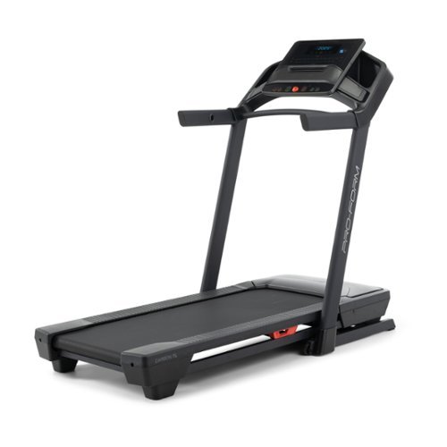 ProForm - Carbon TLS Treadmill for At-Home Walking, Running and Incline Workouts - Black-Front_Standard 