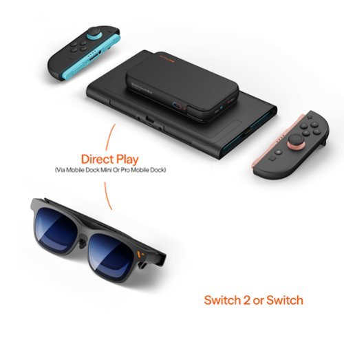 VITURE Pro 2 XR/AR Glasses: UltraClarity 3.0, Myopia Adjustment, 120Hz/50°, Sony MicroOLED, Switch 1/2, iPhone/Android, Mac/PC - Black BUY IN MIDDLE EAST