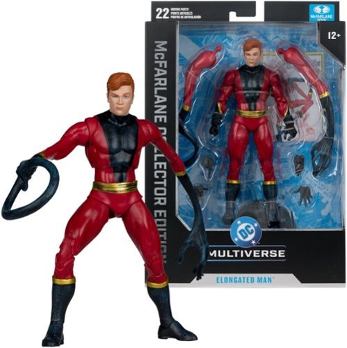 McFarlane Toys - DC Multiverse Elongated Man (DC Classics) 7.2" Action Figure - McFarlane Collector Edition - Chance for Chase