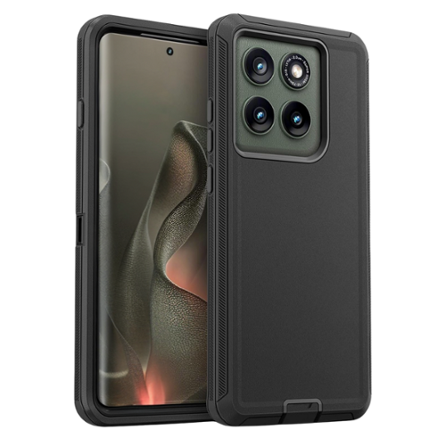 Entronix - Heavy Duty Case for Moto G Power 2025 - Ultimate Protection and Style - Black-Front_Standard 