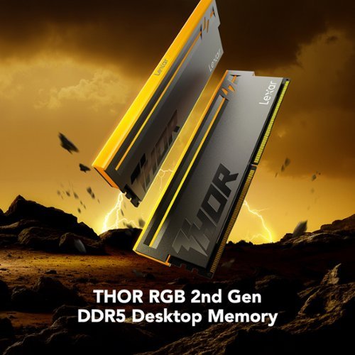 Lexar - THOR RGB 2nd Gen DDR5 6000MT/s, C38, 2x16GB - Black