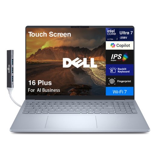 【高性能】DELL 16 Plus Ultra7/32GB/1TB Dell 16 Plus Laptop 16.0 WUXGA (Intel Ultra 7 258V, 32GB LPDDR5X