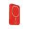 RapidX - Boosta 5k mAh 7.5W Magnetic Wireless Portable Charger for iPhone 12, 13 & 14 - Red-Front_Standard