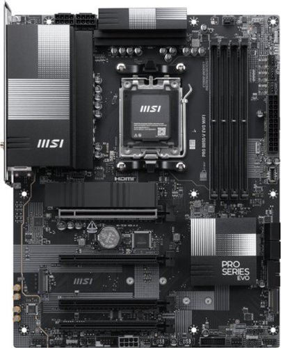 MSI PRO B850-V EVO WIFI (Socket AM5) AMD B850 ATX DDR5 Wi-Fi 7 Motherboard